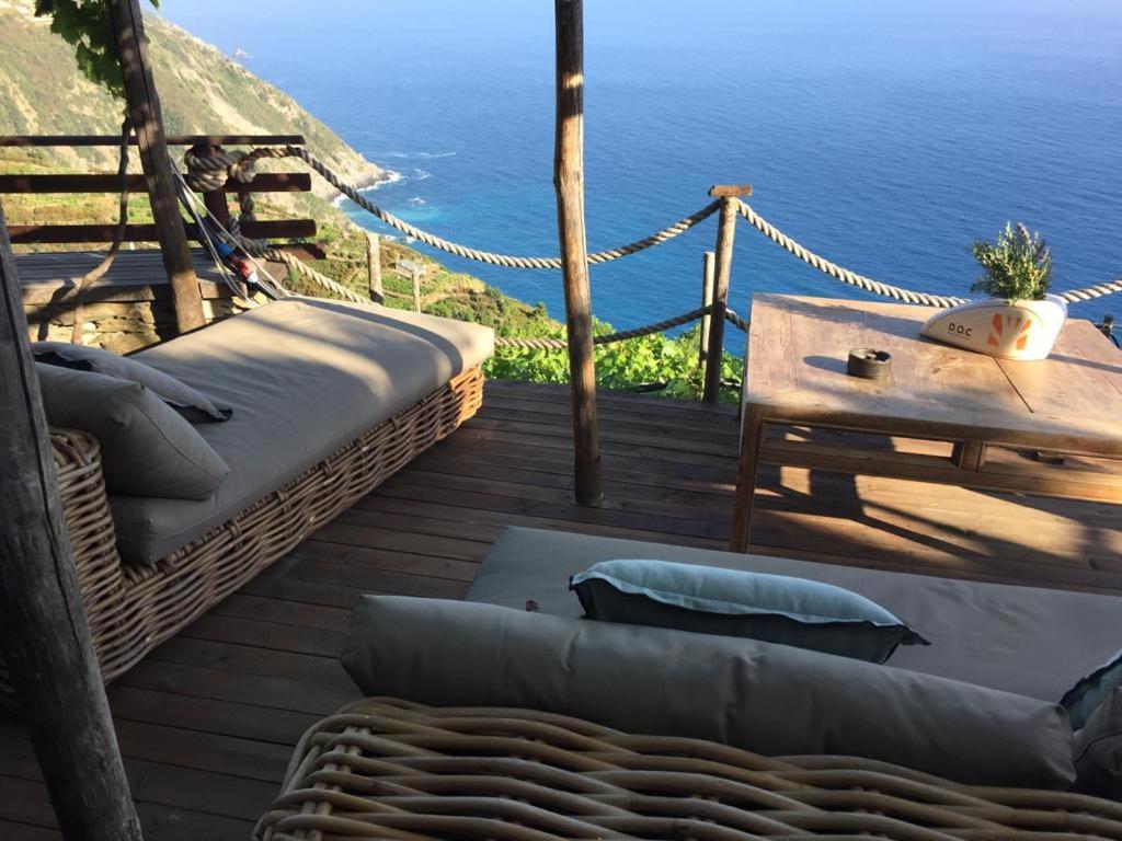Villa Refuge Uwabio Organic Vineyard Cinqueterre Riomaggiore Exterior foto