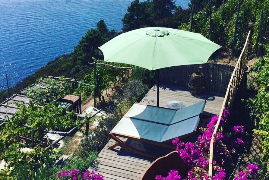 Villa Refuge Uwabio Organic Vineyard Cinqueterre Riomaggiore Exterior foto