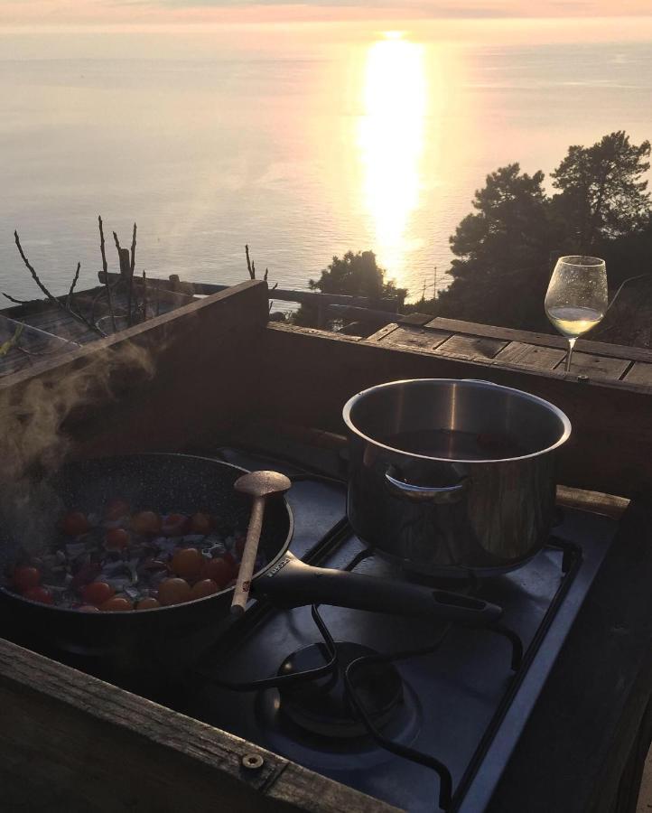 Villa Refuge Uwabio Organic Vineyard Cinqueterre Riomaggiore Exterior foto
