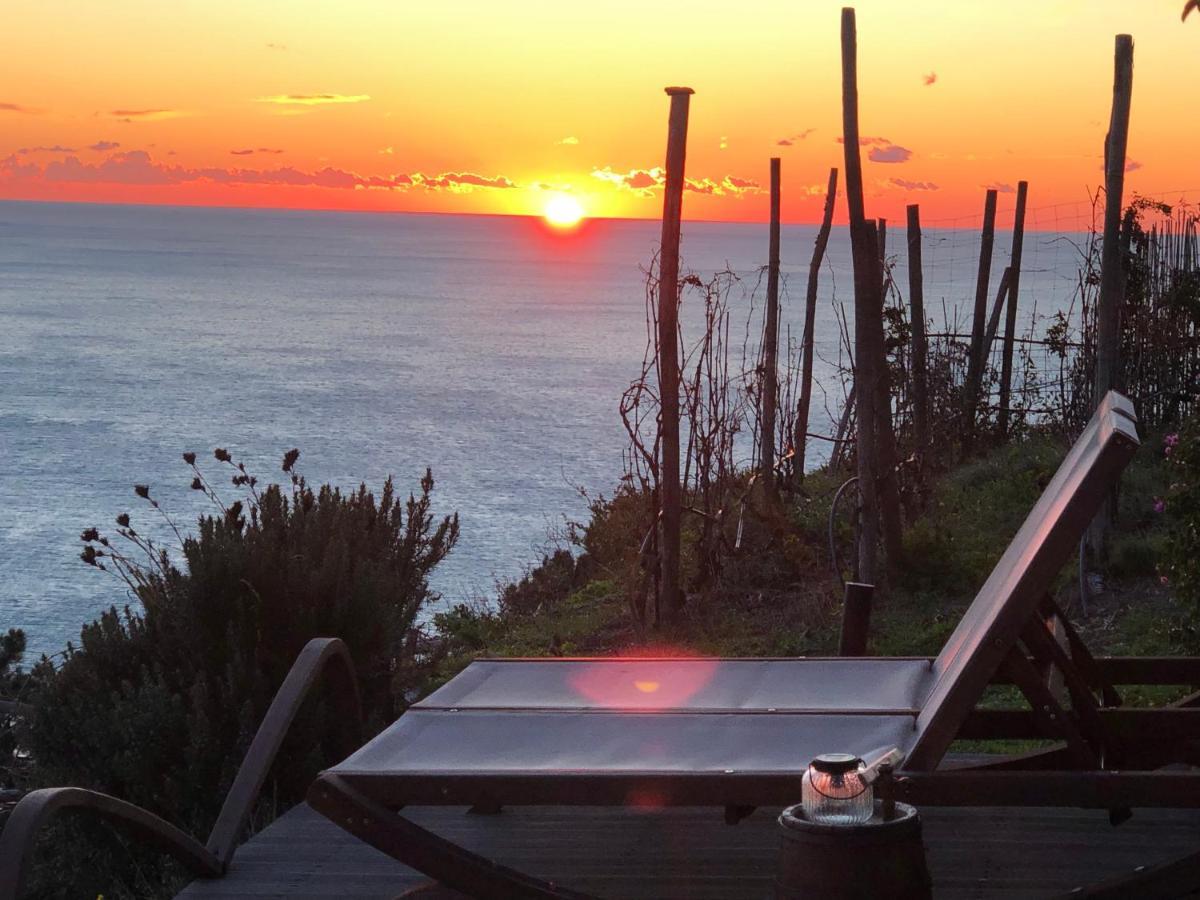 Villa Refuge Uwabio Organic Vineyard Cinqueterre Riomaggiore Exterior foto