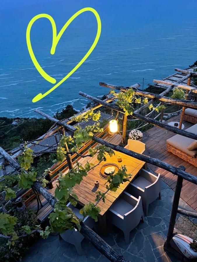 Villa Refuge Uwabio Organic Vineyard Cinqueterre Riomaggiore Exterior foto