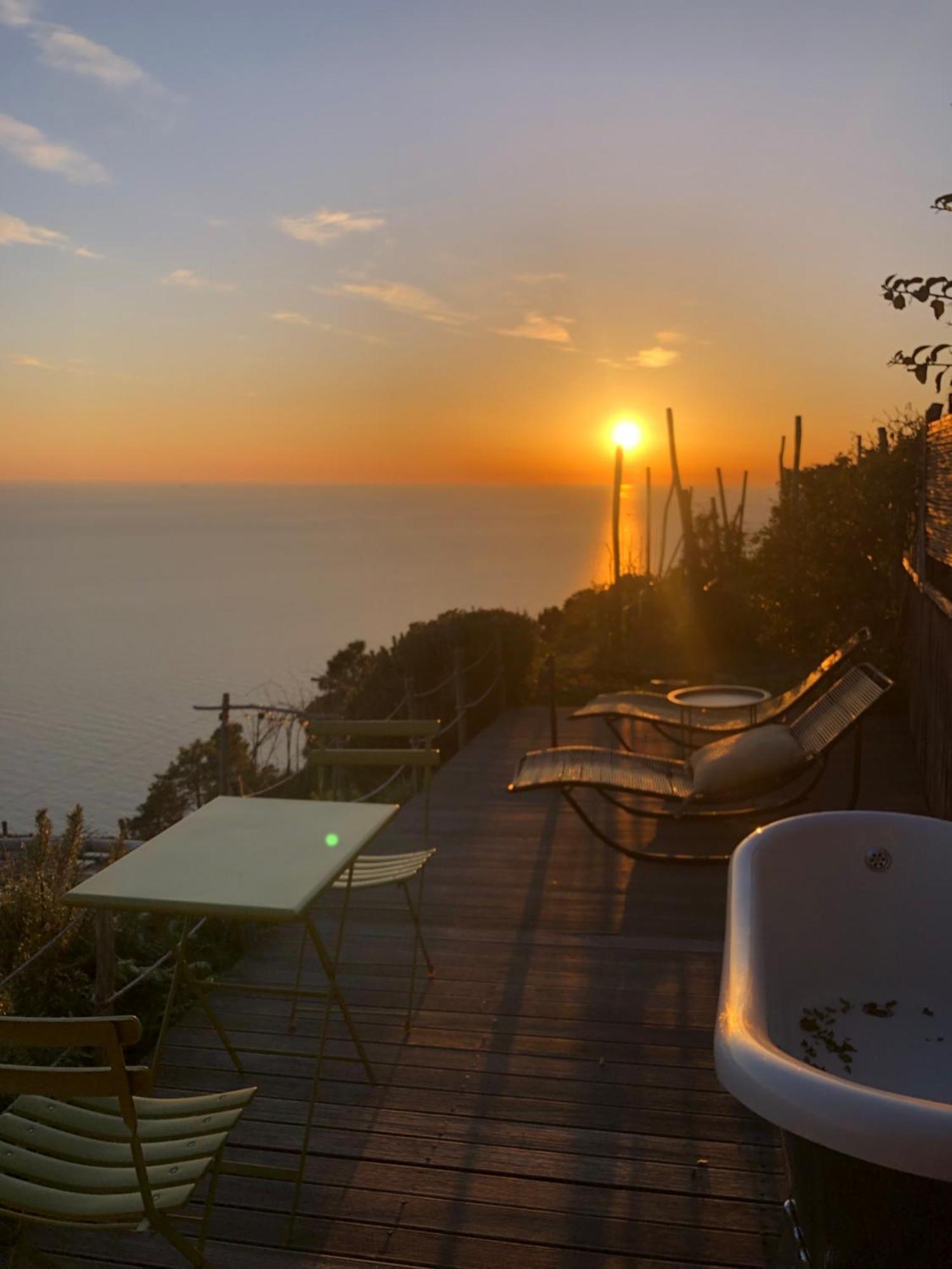 Villa Refuge Uwabio Organic Vineyard Cinqueterre Riomaggiore Exterior foto