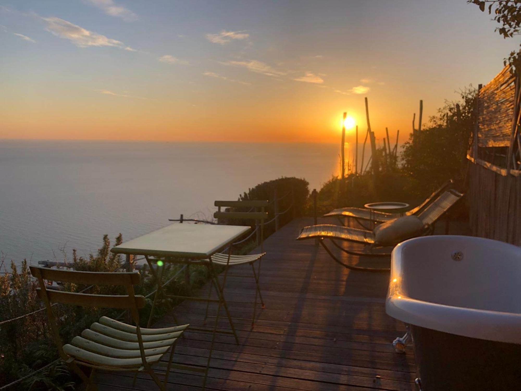 Villa Refuge Uwabio Organic Vineyard Cinqueterre Riomaggiore Exterior foto