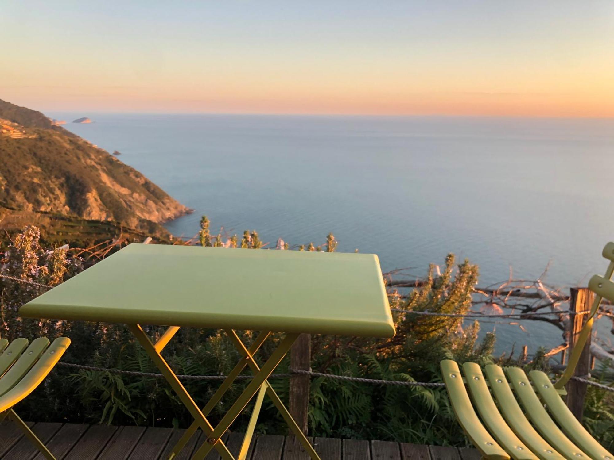 Villa Refuge Uwabio Organic Vineyard Cinqueterre Riomaggiore Exterior foto